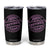 Retired Est 2025 Tumbler Cup Not My Problem Anymore Vintage Pink Retirement Gifts TS10 Black Print Your Wear