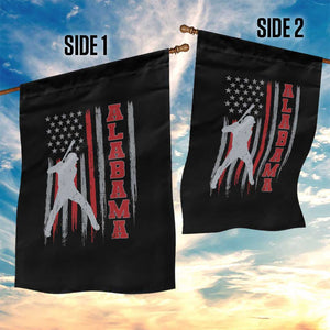 Alabama Fan Garden Flag Vintage Bama Baseball Lovers American Flag AL State TS10 Print Your Wear