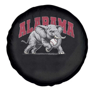 Alabama Fan Spare Tire Cover Baseball Bama Mascot Game Day TS10 Print Your Wear