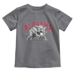 Alabama Fan Toddler T Shirt Baseball Bama Mascot Game Day TS10 Charcoal Print Your Wear
