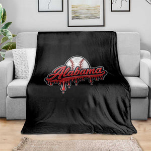 Alabama Baseball Throw Blanket Bama Sports Team Game Day TS10 Print Your Wear