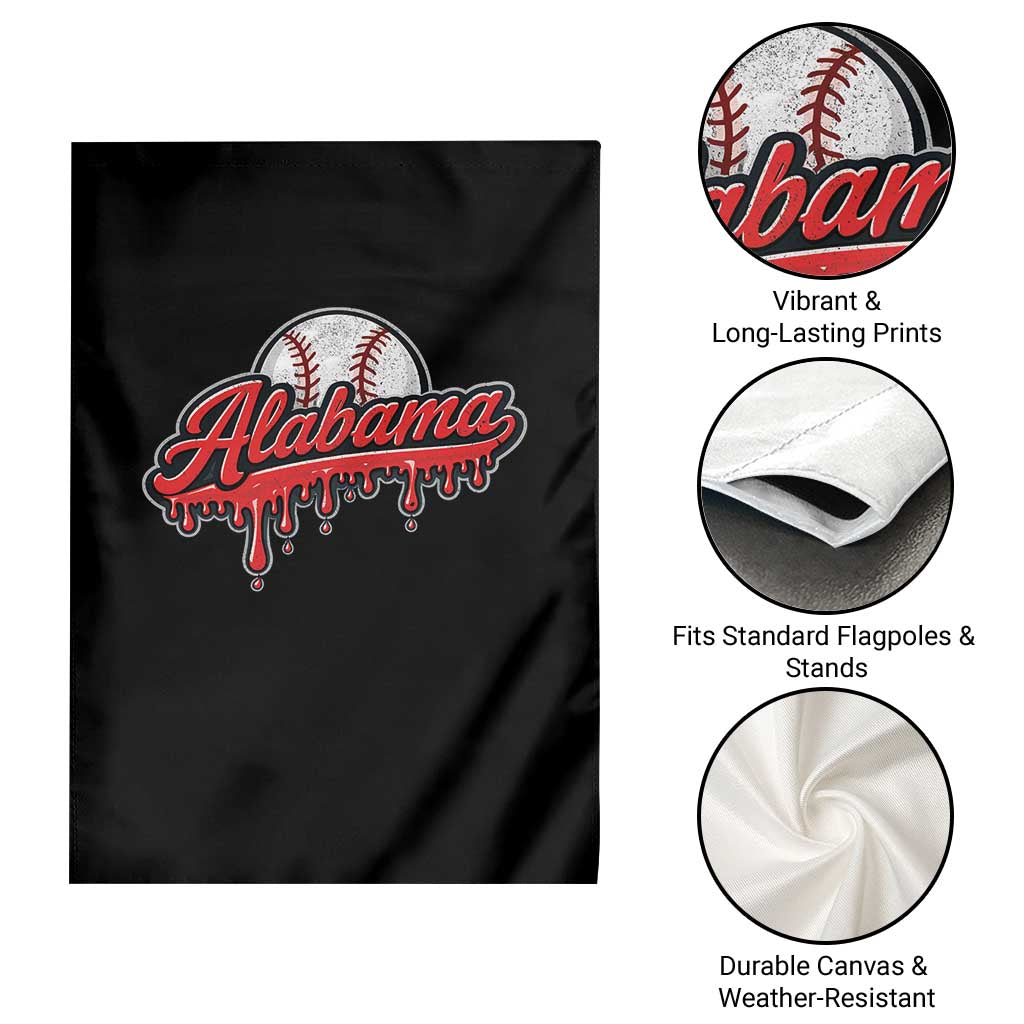 Alabama Baseball Garden Flag Bama Sports Team Game Day TS10 Print Your Wear