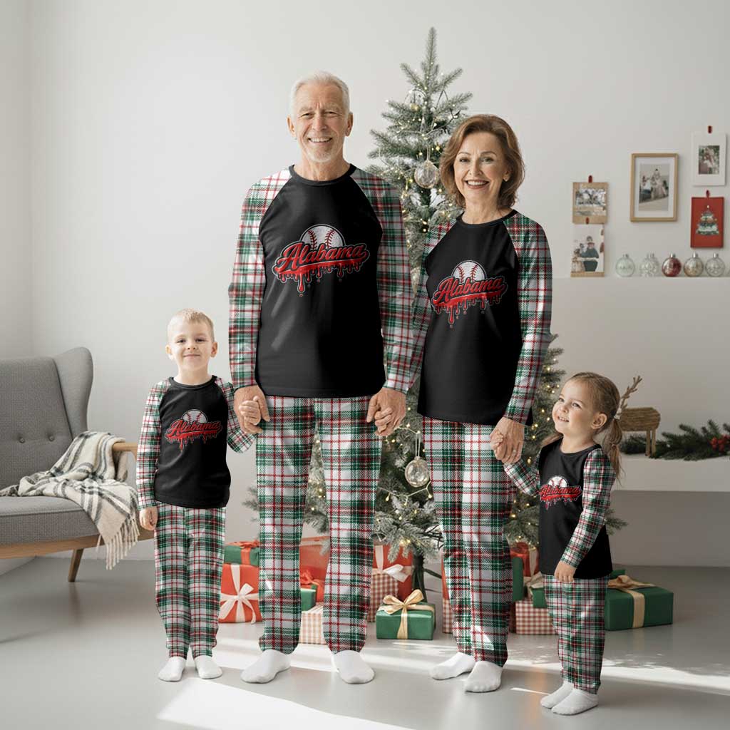 Alabama Baseball Plaid Pajama Set Bama Sports Team Game Day TS10 Christmas Plaid Print Your Wear