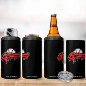 Alabama Baseball 4 in 1 Can Cooler Tumbler Bama Sports Team Game Day TS10 Print Your Wear