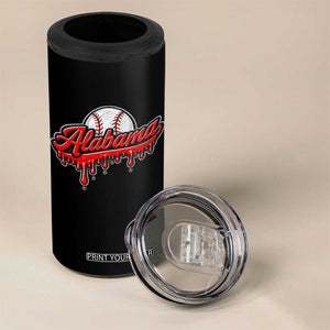 Alabama Baseball 4 in 1 Can Cooler Tumbler Bama Sports Team Game Day TS10 Print Your Wear