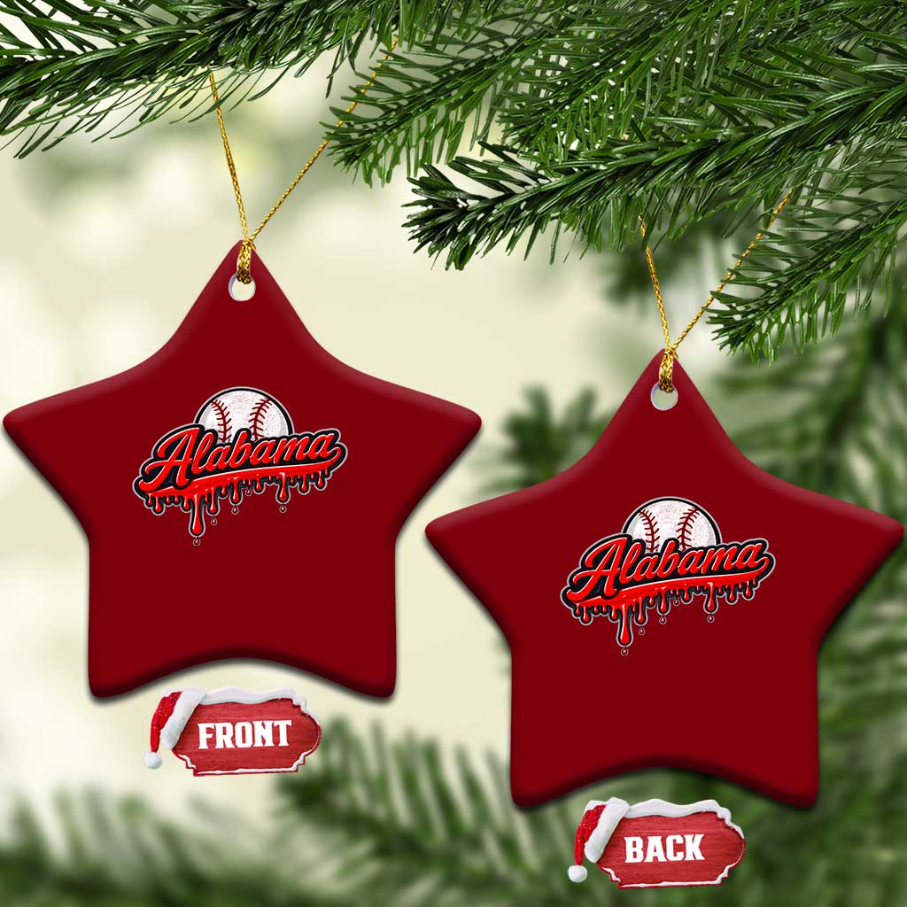 Alabama Baseball Ceramic Ornament Bama Sports Team Game Day TS10 Print Your Wear