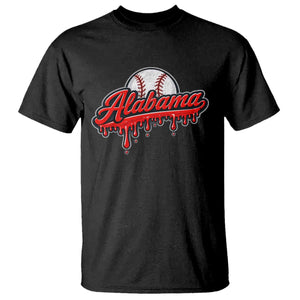 Alabama Baseball T Shirt Bama Sports Team Game Day TS10 Black Print Your Wear