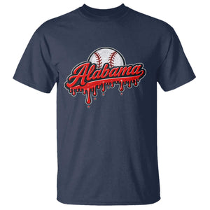 Alabama Baseball T Shirt Bama Sports Team Game Day TS10 Navy Print Your Wear