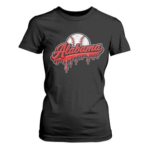 Alabama Baseball T Shirt For Women Bama Sports Team Game Day TS10 Black Print Your Wear