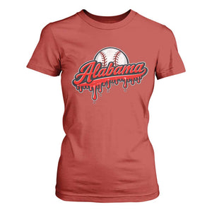 Alabama Baseball T Shirt For Women Bama Sports Team Game Day TS10 Red Print Your Wear