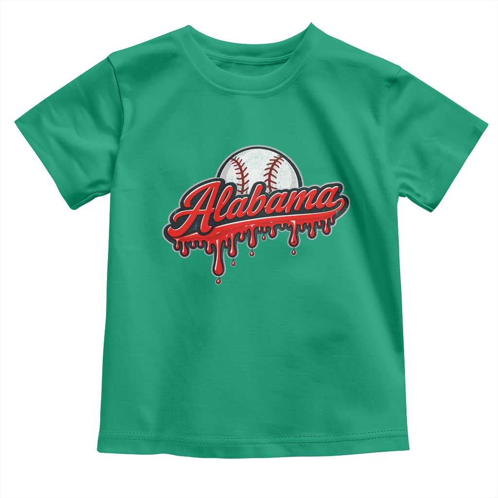 Alabama Baseball Toddler T Shirt Bama Sports Team Game Day TS10 Irish Green Print Your Wear