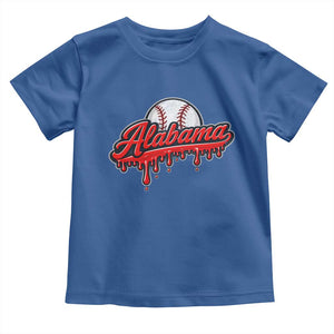 Alabama Baseball Toddler T Shirt Bama Sports Team Game Day TS10 Royal Blue Print Your Wear