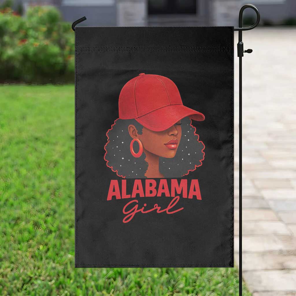 Vintage Alabama Girl Garden Flag Bama Fan Black Women Sports Lover TS10 Print Your Wear