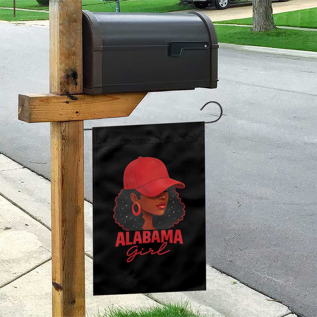 Vintage Alabama Girl Garden Flag Bama Fan Black Women Sports Lover TS10 Print Your Wear