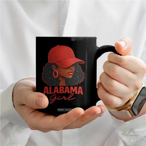 Vintage Alabama Girl Coffee Mug Bama Fan Black Women Sports Lover TS10 Print Your Wear