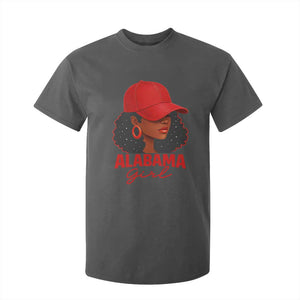Vintage Alabama Girl T Shirt For Kid Bama Fan Black Women Sports Lover TS10 Dark Heather Print Your Wear