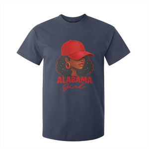 Vintage Alabama Girl T Shirt For Kid Bama Fan Black Women Sports Lover TS10 Navy Print Your Wear