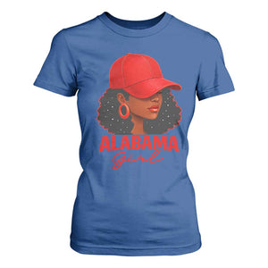 Vintage Alabama Girl T Shirt For Women Bama Fan Black Women Sports Lover TS10 Royal Blue Print Your Wear