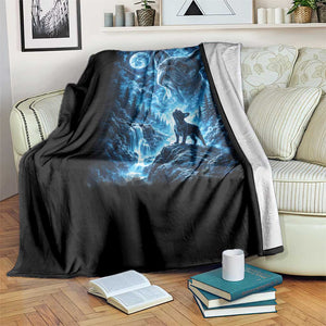 French Bulldog Howling To The Moon Throw Blanket Vintage Graphic Dog Lovers Silly Frenchy Bulldog Mom TS10 Print Your Wear