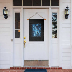 French Bulldog Howling To The Moon Garden Flag Vintage Graphic Dog Lovers Silly Frenchy Bulldog Mom TS10 Print Your Wear