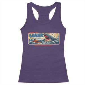 Funny Jonah And The Whale Racerback Tank Top Christian Bible Get in Loser Were Doing Gods Will TS10 Purple Print Your Wear