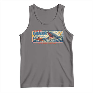 Funny Jonah And The Whale Tank Top Christian Bible Get in Loser Were Doing Gods Will TS10 Deep Heather Print Your Wear