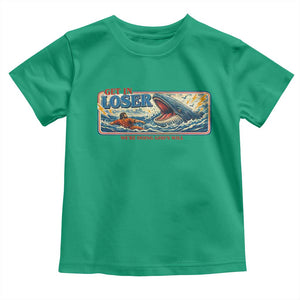 Funny Jonah And The Whale Toddler T Shirt Christian Bible Get in Loser Were Doing Gods Will TS10 Irish Green Print Your Wear