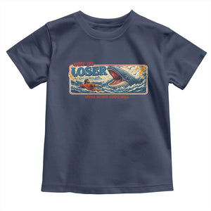 Funny Jonah And The Whale Toddler T Shirt Christian Bible Get in Loser Were Doing Gods Will TS10 Navy Print Your Wear