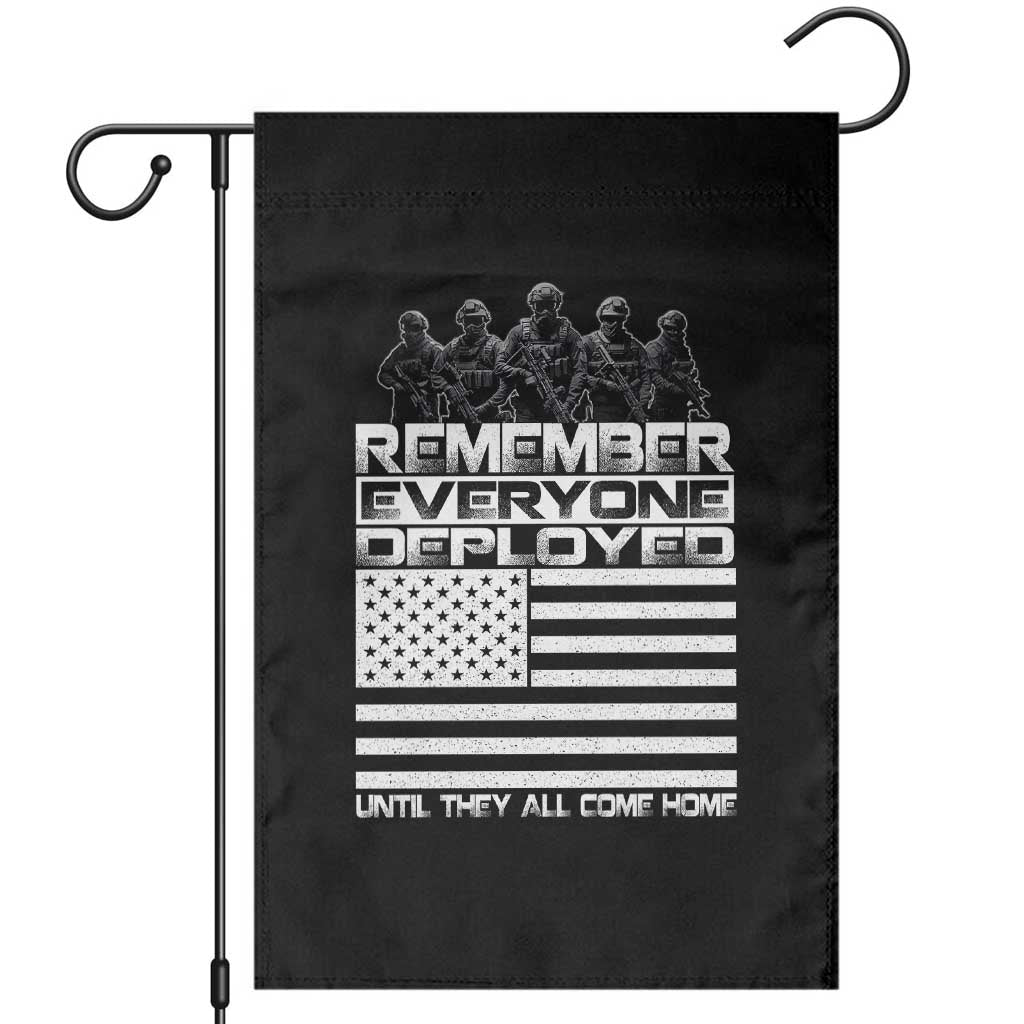 R.E.D Friday Garden Flag Remember Everyone Deployed Military US Flag TS10 Black Print Your Wear