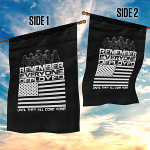 R.E.D Friday Garden Flag Remember Everyone Deployed Military US Flag TS10 Print Your Wear