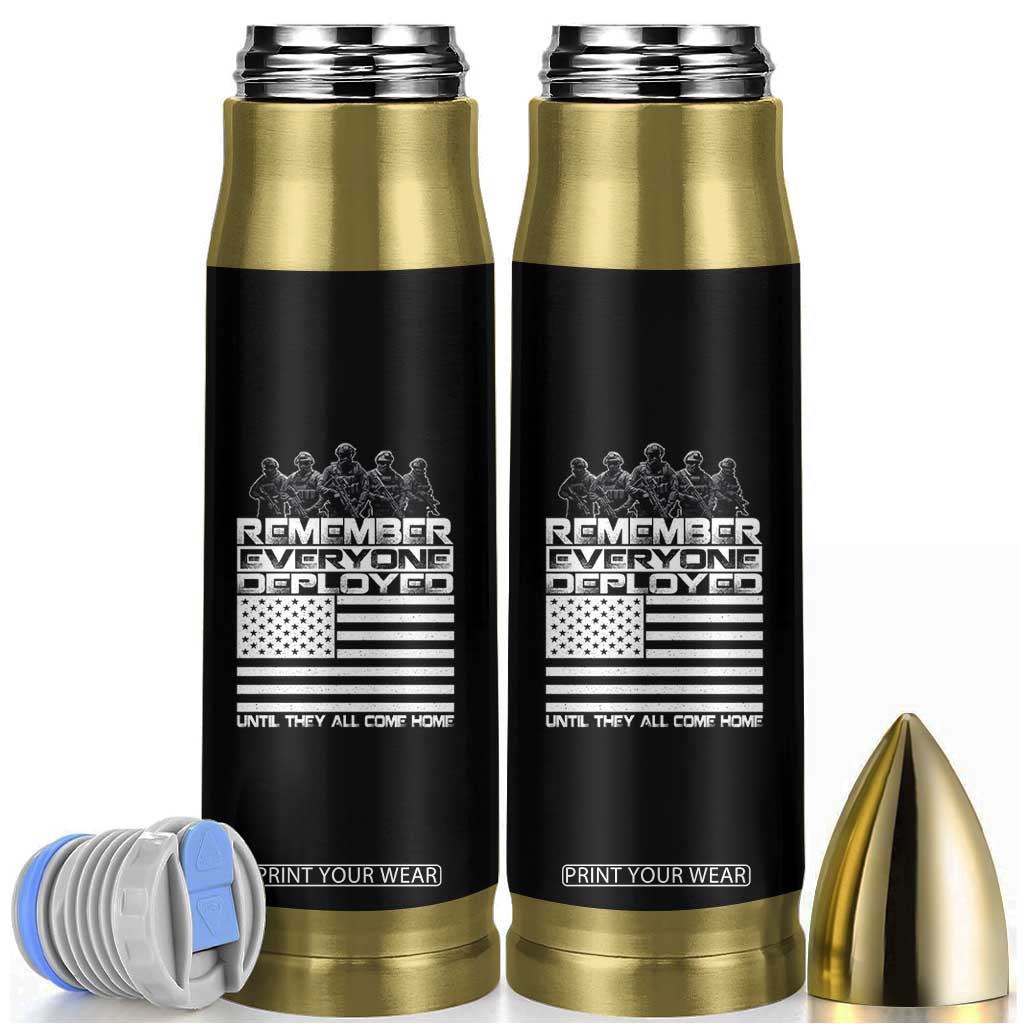 R.E.D Friday Bullet Tumbler Remember Everyone Deployed Military US Flag TS10 Black Print Your Wear