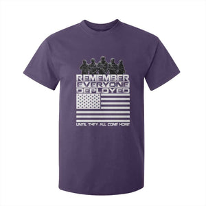 R.E.D Friday T Shirt For Kid Remember Everyone Deployed Military US Flag TS10 Purple Print Your Wear