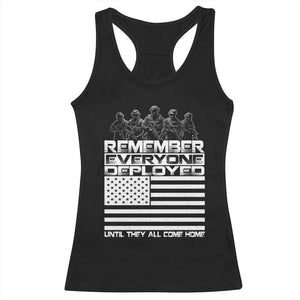 R.E.D Friday Racerback Tank Top Remember Everyone Deployed Military US Flag TS10 Black Print Your Wear