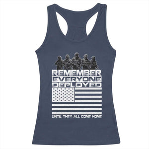 R.E.D Friday Racerback Tank Top Remember Everyone Deployed Military US Flag TS10 Navy Print Your Wear