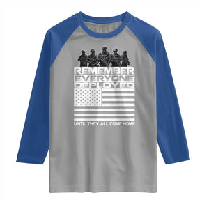R.E.D Friday Raglan Shirt Remember Everyone Deployed Military US Flag TS10 Sport Gray Royal Print Your Wear