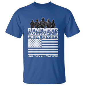 R.E.D Friday T Shirt Remember Everyone Deployed Military US Flag TS10 Royal Blue Print Your Wear