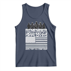 R.E.D Friday Tank Top Remember Everyone Deployed Military US Flag TS10 Navy Print Your Wear