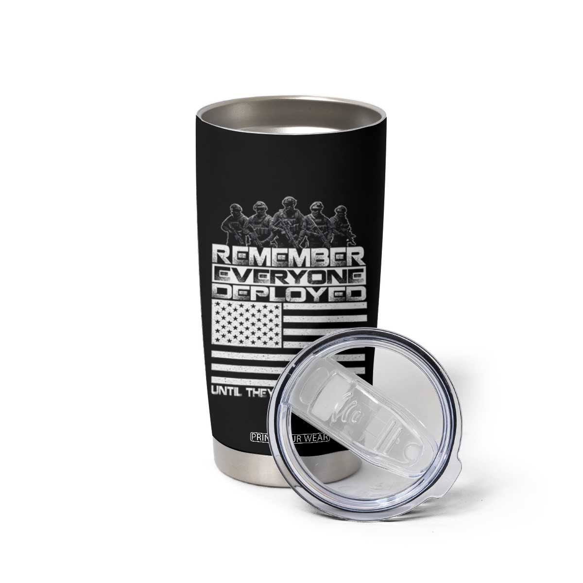 R.E.D Friday Tumbler Cup Remember Everyone Deployed Military US Flag TS10 Print Your Wear