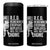 R.E.D Friday 4 in 1 Can Cooler Tumbler Remember Everyone Deployed American Flag Military Supportive TS10 One Size: 16 oz Black Print Your Wear