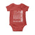 RED Friday Remember Everyone Deployed Baby Onesie Military American Flag TS10 Red Print Your Wear