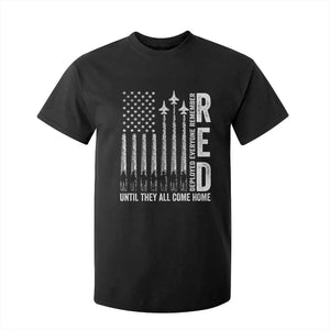 RED Friday Remember Everyone Deployed T Shirt For Kid Military American Flag TS10 Black Print Your Wear