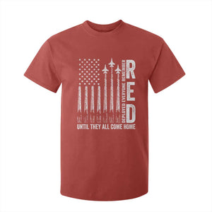 RED Friday Remember Everyone Deployed T Shirt For Kid Military American Flag TS10 Red Print Your Wear
