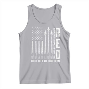 RED Friday Remember Everyone Deployed Tank Top Military American Flag TS10 Athletic Heather Print Your Wear