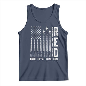 RED Friday Remember Everyone Deployed Tank Top Military American Flag TS10 Navy Print Your Wear