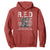 On Friday We Wear Red Military R.E.D Friday Hoodie American Flag TS10 Red Print Your Wear