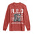On Friday We Wear Red Military R.E.D Friday Long Sleeve Shirt American Flag TS10 Red Print Your Wear