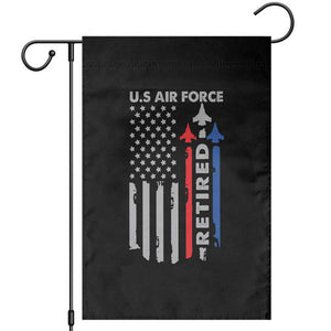 Veteran US Air Force Garden Flag Vintage USA Flag Veterans TS10 Black Print Your Wear