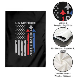 Veteran US Air Force Garden Flag Vintage USA Flag Veterans TS10 Print Your Wear