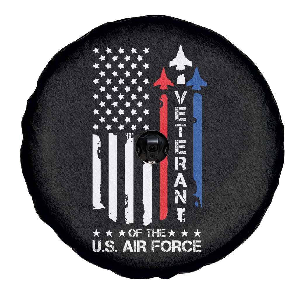 Air Force Veteran Spare Tire Cover Vintage US Flag TS10 Print Your Wear