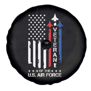 Air Force Veteran Spare Tire Cover Vintage US Flag TS10 Print Your Wear